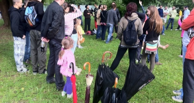 Uprkos kiši građani protiv uništavanja popularnog 'Picinog parka', Foto: 6yka.com
