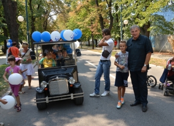 vozić na Vilsonovom šetalištu