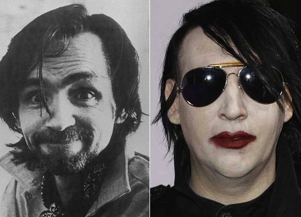 Charles Manson Marilyn Manson