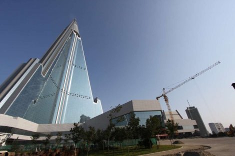 Hotel sudnjeg dana u Pjongjangu, Sjeverna Koreja