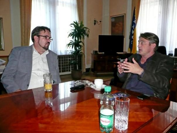 ilhan bušatlić i željko komšić