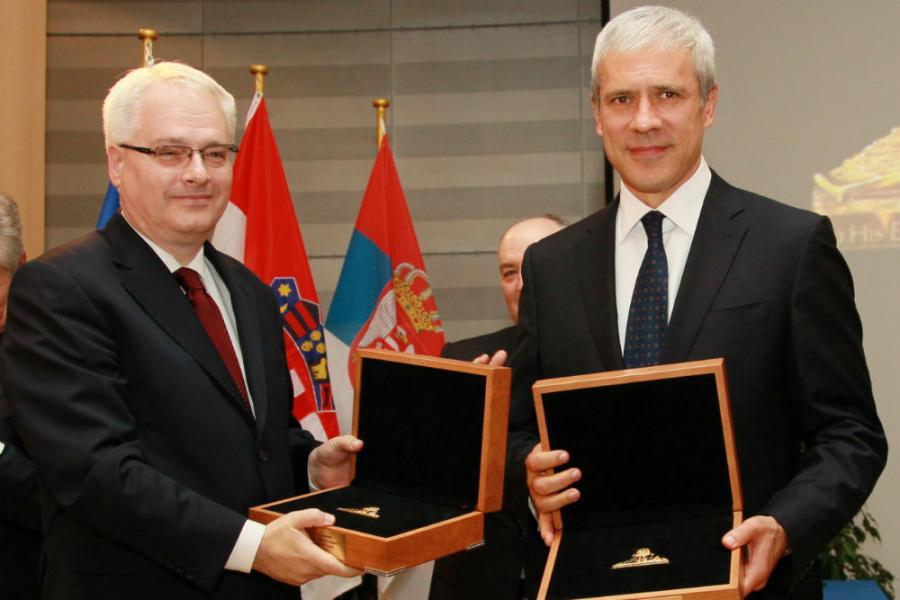 Josipoviću i Tadiću medalja za toleranciju  