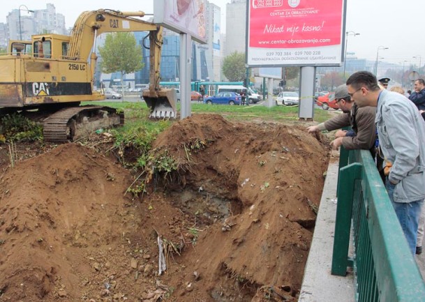 Na lokalitetu Bulevar Meše Selimovića pronađeni posmrtni ostaci sarajevskih Srba?