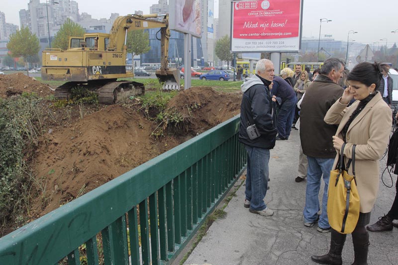 Na lokalitetu Bulevar Meše Selimovića pronađeni posmrtni ostaci sarajevskih Srba?