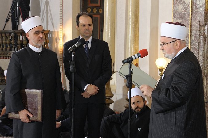 dodjela Mensure reisu-l-ulemi mr. Huseinu ef. Kavazovicu