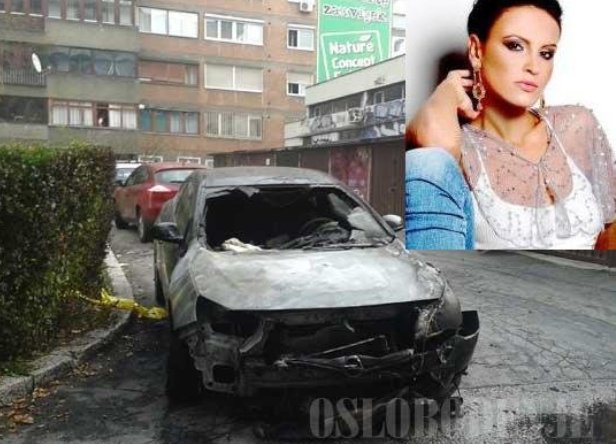 Zapaljeno auto Lejle Damadžić