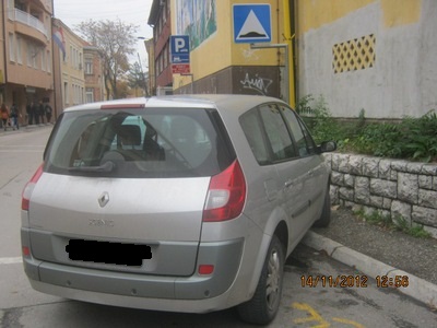 Nepoštivanje parking mjesta za invalidna lica