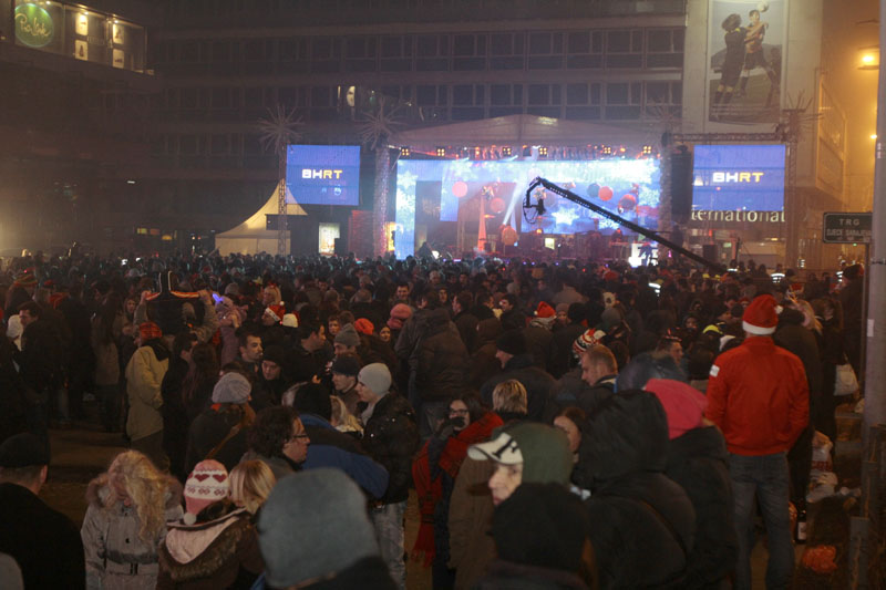 Doček Nove 2013. u Sarajevu, foto: DEPO Portal