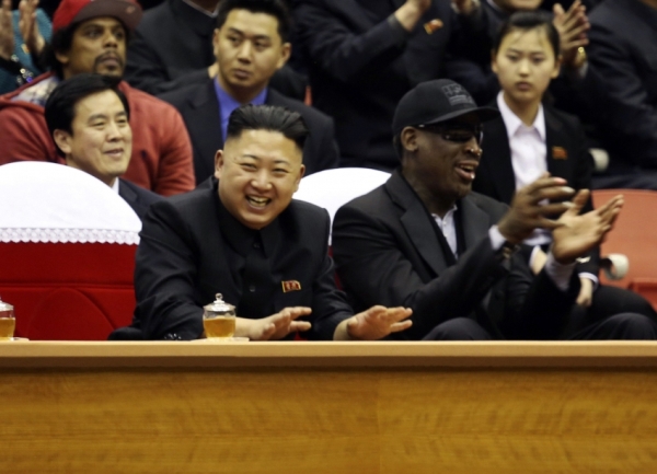 Dennis Rodman i Kim Jong-un