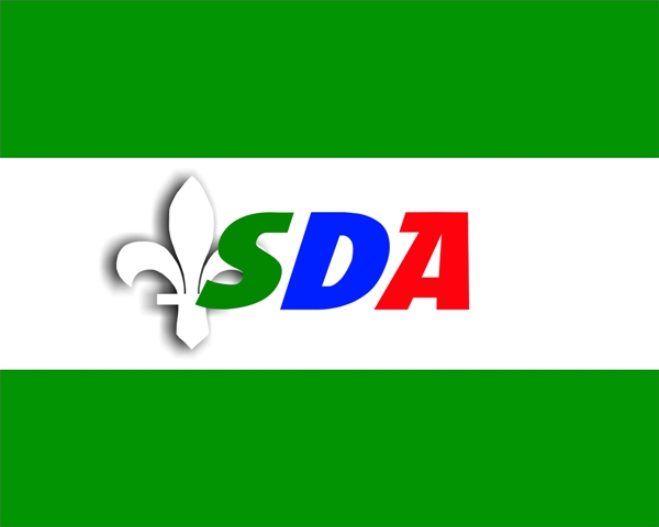 sda zastava