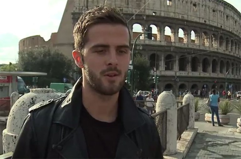 miralem pjanić u rimu