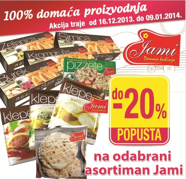 Mercator akcija jami