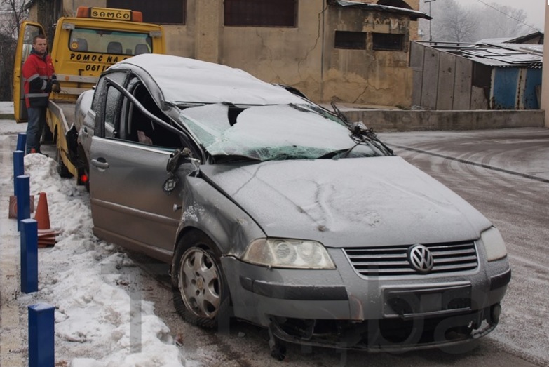 Udes na putu Tuzla -Orašje/ Foto: Tip.ba