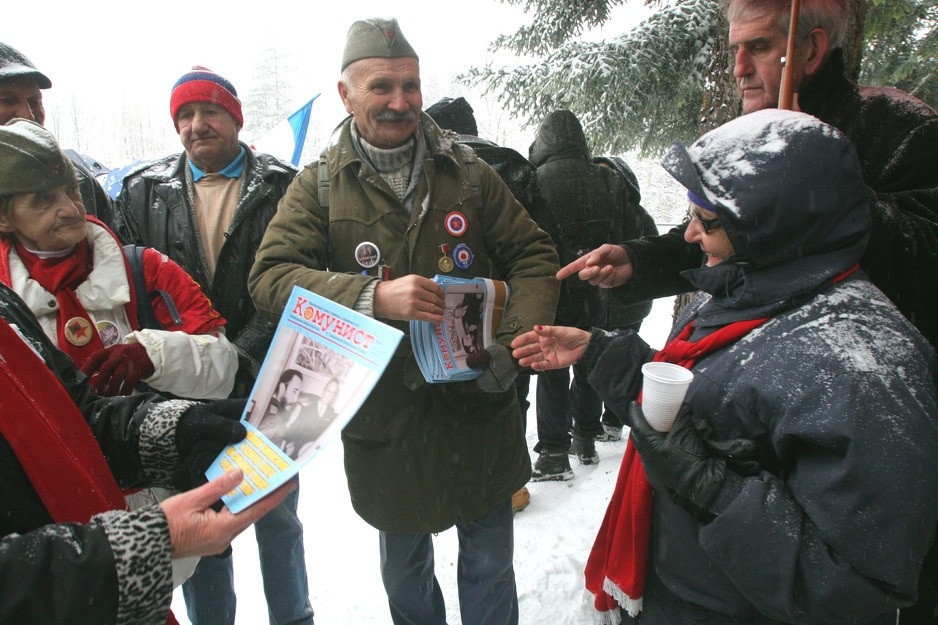 Antifašisti na Igmanu 2014