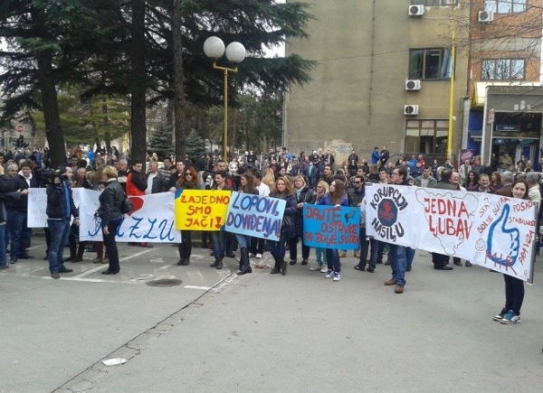 protesti u tuzli, 11.2./ Foto: Tip.ba