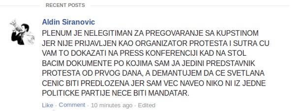 aldin širanović status