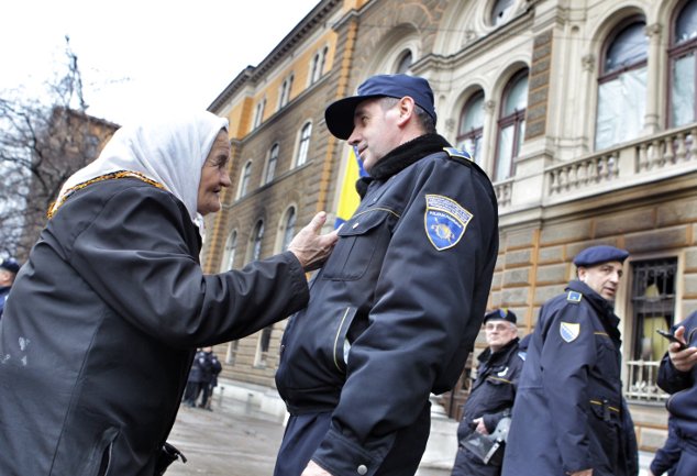 protesti ispred predsjedništva bih/ foto: AA