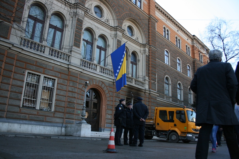 Sarajevska zgarišta nakon protesta/ Foto: DEPO PORTAL