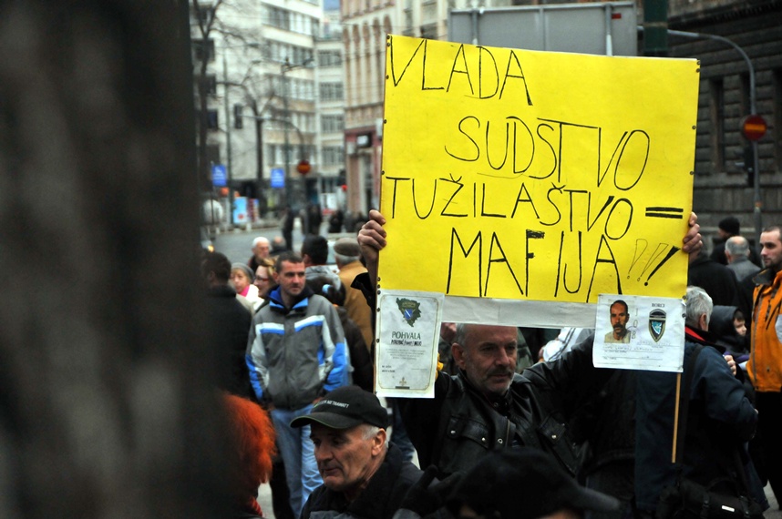 Protesti u Sarajevu 1.mart