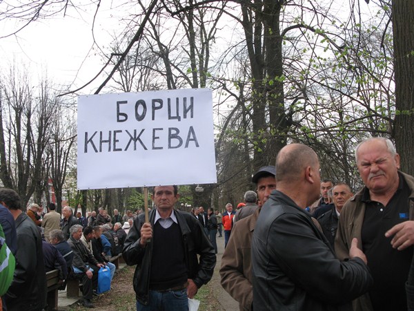 Protest bivših boraca u Banjoj Luci