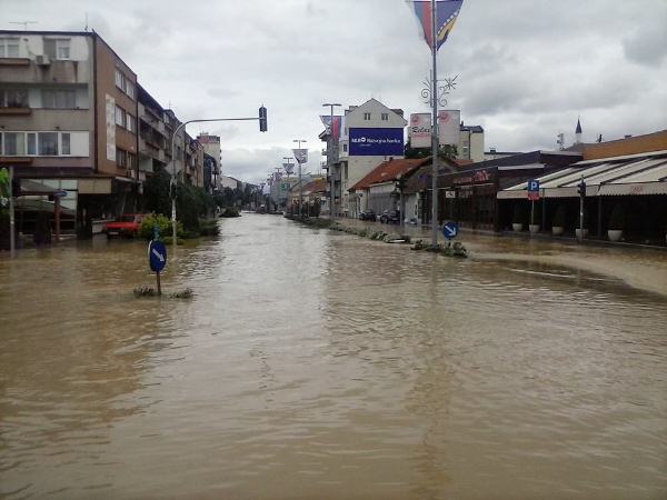 Bijeljina pod vodom