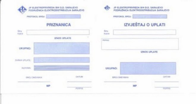 Mi ništa ne namještamo, uplatnicama smo htjeli olakšati plaćanje pravnim licima