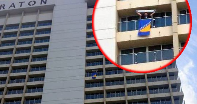 Zastava BiH jučer se zaviorila na Sheratonu: Evo koji Bosanci sebi mogu priuštiti boravak u elitnom hotelu? 