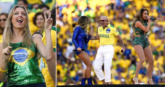 Mundijal u Brazilu je zvanično otvoren, Jennifer Lopez i Pitbull publiku digli na noge