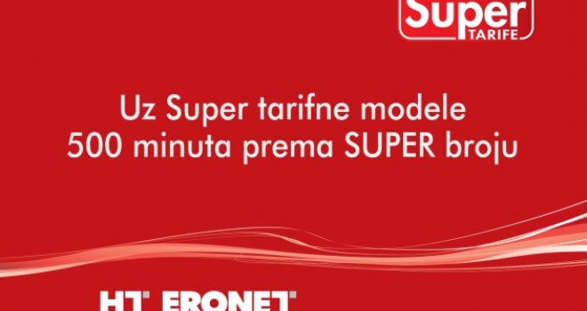 Nova govorna opcija HT Eroneta: SUPER broj uz Super tarifne modele