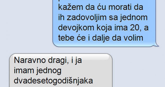 Kad joj muž kaže da je vara s klinkom, a njen odgovor ga zakopa do kraja!