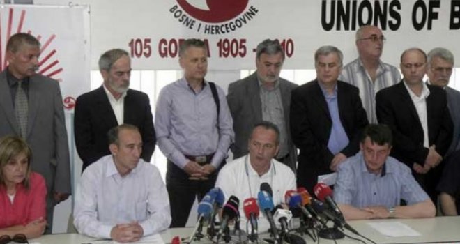 Iz SSSBiH upozoravaju: Povucite izmjenu Zakona o radu iz parlamentarne procedure ili očekujte proteste!