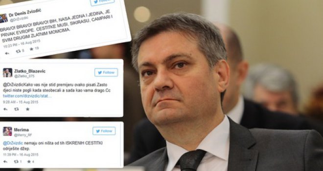 Zvizdić čestitao košarkašima: Bravo, bravo, bravo! Tviteraši odgovorili: Premijeru, kako vas nije stid