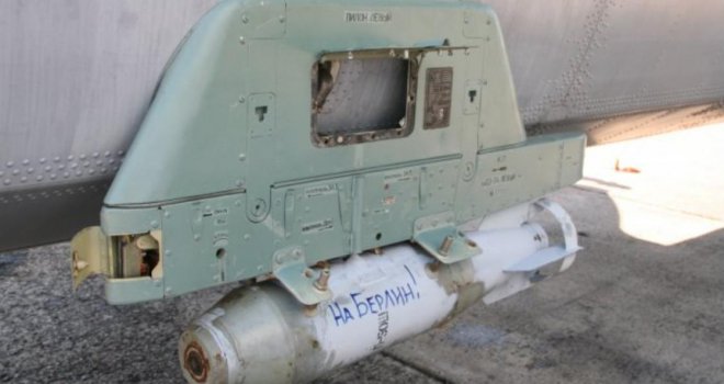 Ovi slogani na ruskim bombama nimalo se ne sviđaju Nijemcima