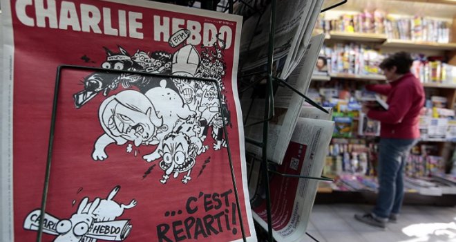 Charlie Hebdo ponovo objavljuje kontroverzne karikature poslanika Mohammeda