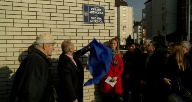 Heroj Srđan Aleksić dobio svoju ulicu u Beogradu