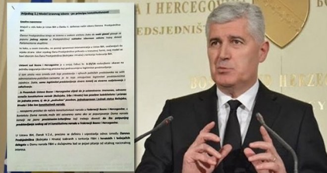 Slučaj koji je podigao veliku prašinu u državi: Ovo su Čovićevi modeli za izbor člana Predsjedništva BiH