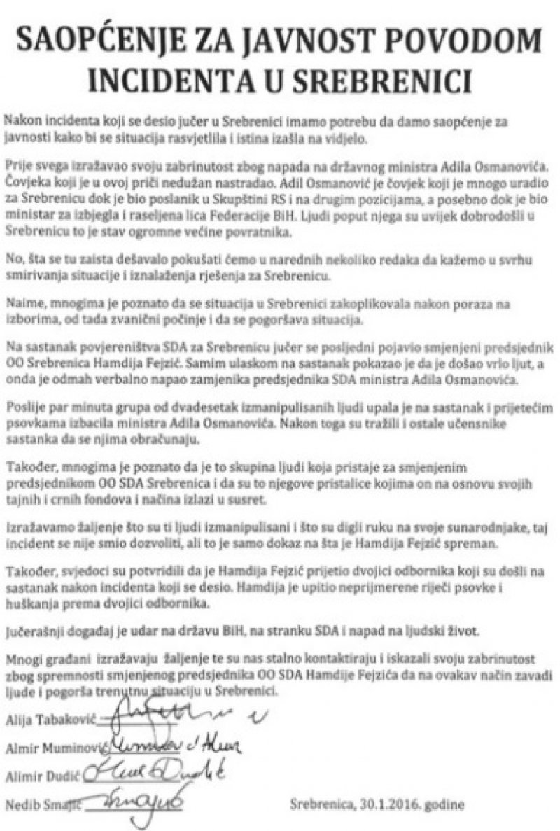 saopcenje-sda-srebrenica