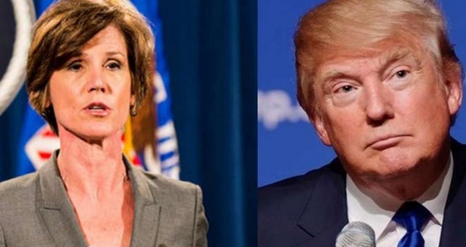Trump smijenio ministricu pravosuđa Yates jer se usprotivila uredbi o imigraciji