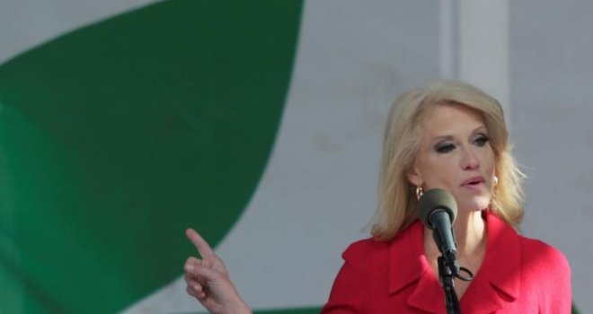 Sankcije za Kellyanne Conway, višu savjetnicu predsjednika Trumpa