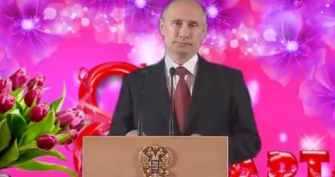 Nježni Putin poezijom Ruskinjama čestitao Dan žena: Popunjavate sve svojom ljepotom i energijom!