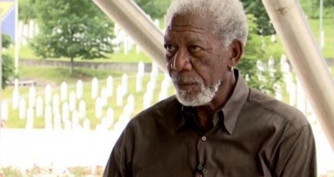 Morgan Freeman: Ljudi u BiH su posebni, jer su prošli kroz pakao, a ipak ostali pribrani