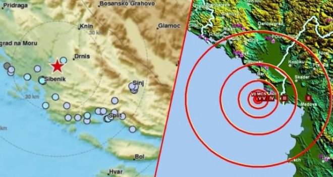 Potresi prodrmali Jadran, osjetili se i u Međugorju