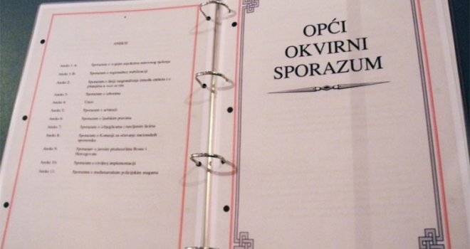 Primjerak Dejtonskog sporazuma pronađen kod Željka Kuntoša ide na prevođenje