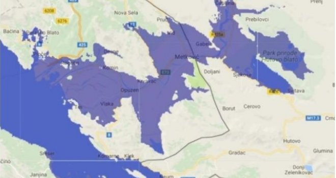 Nestaće hrvatski gradovi uz more, voda stiže do Mostara: Pogledajte kako će izgledati jadranska obala 2100. godine!