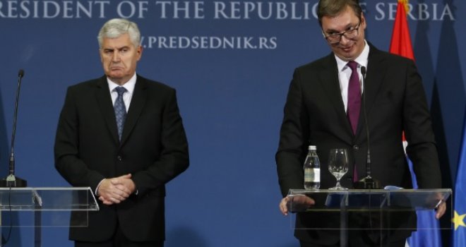 Čović zakuhao, Izetbegović dig'o prst, a Vučić na sve stavio tačku: Pogledajte kako je izgledala pres-konferencija!