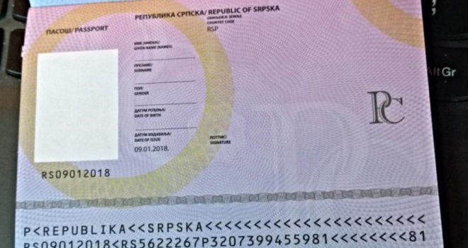Dodikov podmladak predstavio pasoš Republike Srpske: Prvi primjerak dobila je...