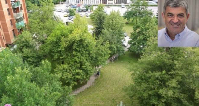 Nedžad Ajnadžić mijenja regulacioni plan: Umjesto novih betonskih garaža - ostaje veliki zeleni park na Marijin Dvoru!
