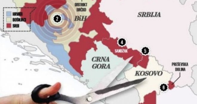 Pandorina kutija se otvara: Dio Kosova pripast će Srbiji, dio Srbije Kosovu... Onda ide BiH, pa Makedonija, Crna Gora, Vojvodina...