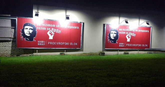 U Banja Luci uklonjeni predizborni plakati SDP-a zbog prijetnji i ucjena iz policije