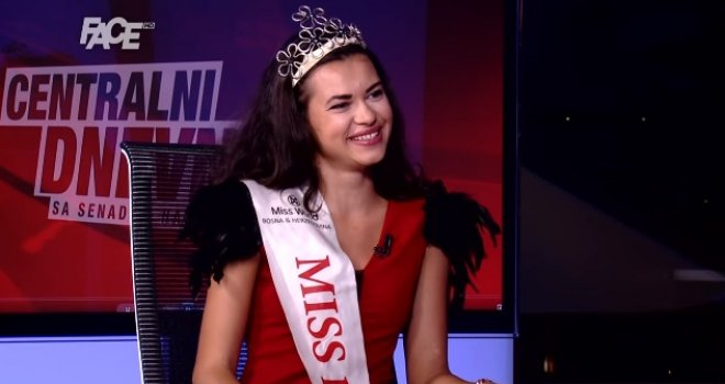 Hadžifejzović se rastopio u studiju: Ko je lijepa Sarajka Anđela Paleksić, nova Miss Bosne i Hercegovine?
